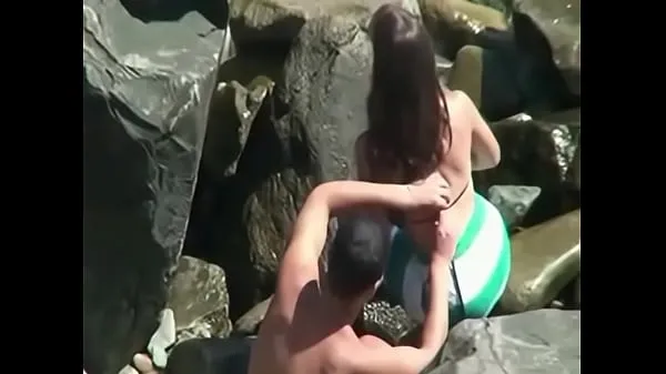 Hot caught on the beach clips Videos