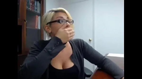 Hot secretary caught masturbating - full video at girlswithcam666.tk clips Videos