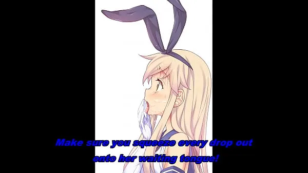 Vroči Amatsukaze Shimakaze Anime Dual JOI posnetki Video posnetki