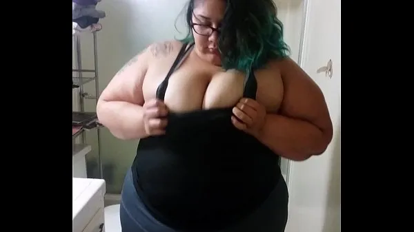 Sexy BBW shower Video klip panas