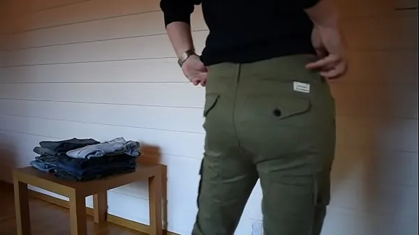 Καυτά Trying on tight jeans βίντεο κλιπ