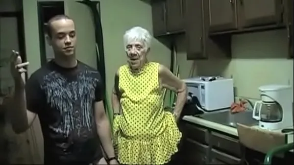 Hot GRANNY IN KITCHEN clips Videos