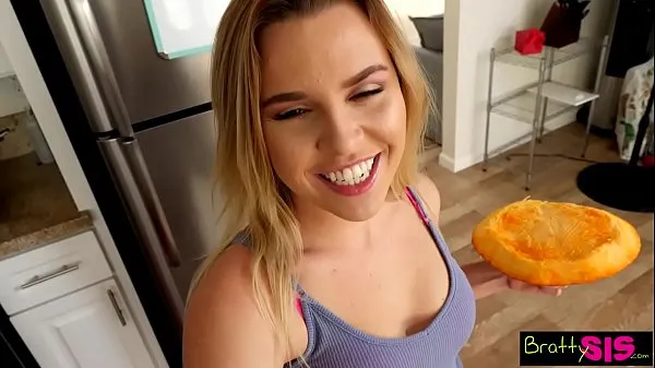 Hot Stepsis Aubrey catches horny stepbrother fucking the family pumpkin clips Videos