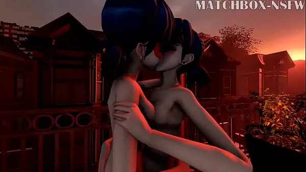 Sıcak Miraculous ladybug lesbian kiss klip Videolar