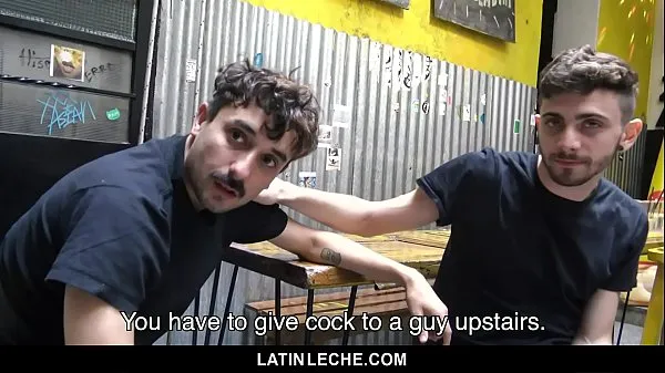 Hot LatinLeche - Sexy Latino Boy Gets Covered In Cum By Four Hung Guys clips Videos
