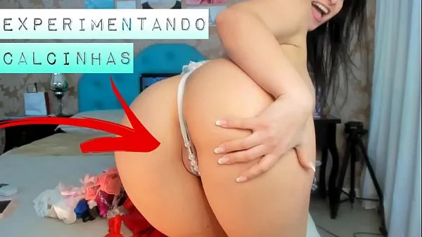 Vídeos latina sexy experimentando uma calcinha populares