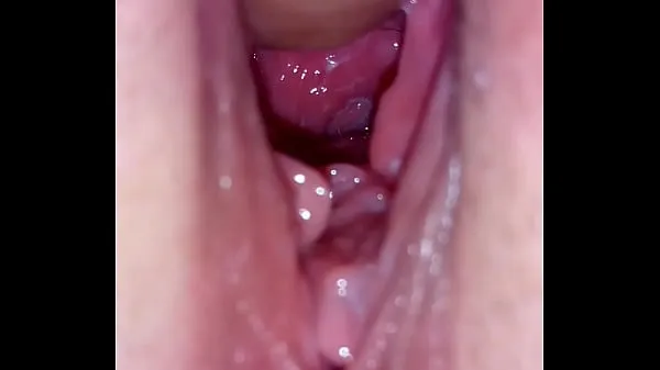 مقاطع فيديو ساخنة Close-up inside cunt hole and ejaculation