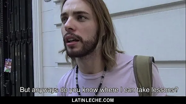 Hot LatinLeche - Latino Kurt Cobain Lookalike Fucks A Horny Cameraman For Cash clips Videos