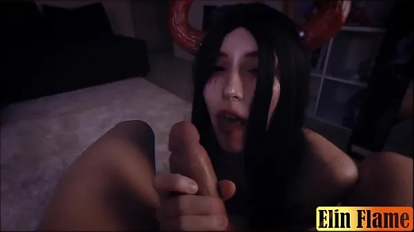 Populære My step sis possessed by a Demon Succubus fucked me till i creampie at Halloween night klipp videoer