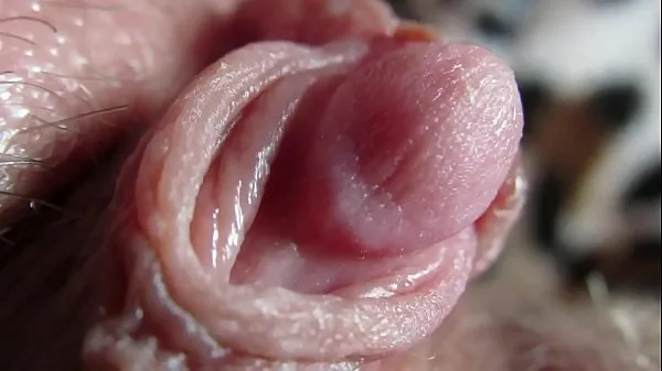 Hot Extreme close up on my huge clit head pulsating clips Videos