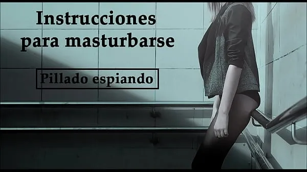 مقاطع فيديو ساخنة Instructions to masturbate in Spanish. They caught you spying. JOI