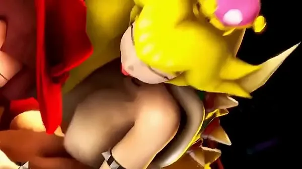 Горячие Bowsette x Pauline порно клипы Видео