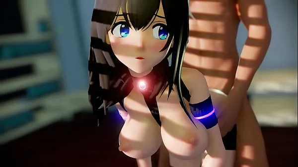 Primo pompino di MMD Odorokoro-chanclip video hot