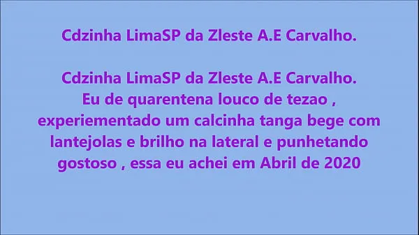 Gorące Cdzinha LimaSP Experimentando e punhetando com a calcinha tanga bege achada em Abril2020 klipy Filmy