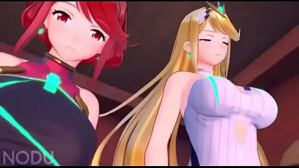 Hot This is how they got into smash Pyra and Mythra clips Videos