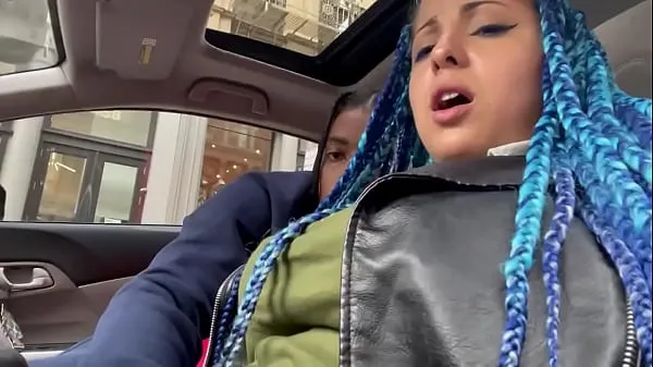 Hot Squirting in NYC traffic !! Zaddy2x clips Videos