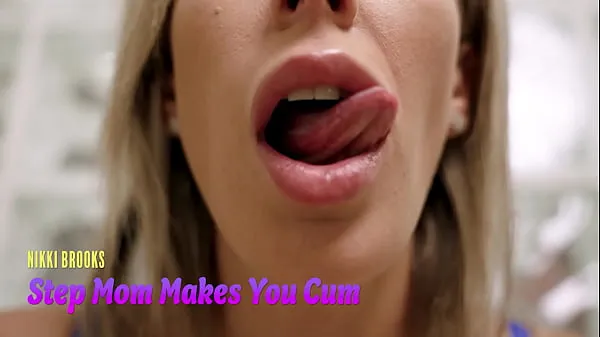 Hot Step Mom Makes You Cum with Just her Mouth - Nikki Brooks - ASMR clips Videos