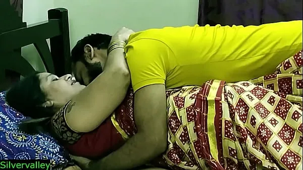 Hot Indian xxx sexy Milf aunty secret sex with son in law!! Real Homemade sex clips Videos
