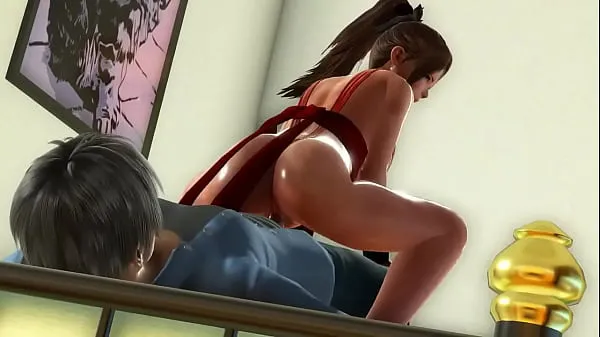 Mai Shiranui kof cosplay lady fa sesso con un uomo in un video di animazione erotico hentai ryonaclip video hot