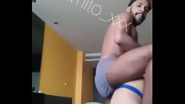 Hot Macho beard catches me with his pants on clips Videos
