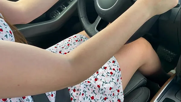 Hot Stepmother: - Okay, I'll spread your legs. A young and experienced stepmother sucked her stepson in the car and let him cum in her pussy clips Videos