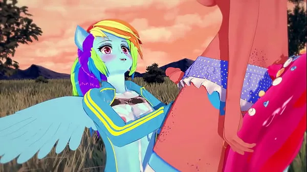 Vidéos My Little Pony - Rainbow Dash se fait crémer par Pinkie Pie clips populaires