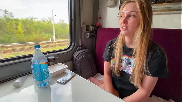 Hot Married stepmother Alina Rai had sex on the train with a stranger clips Videos
