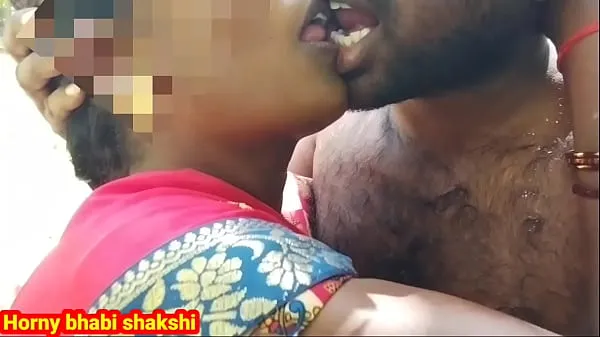 Hot Desi horny girl was going to the forest and then calling her friend kissing and fucking clips Videos