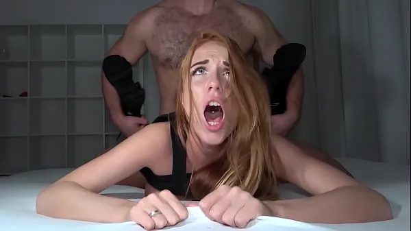 Hot SHE DIDN'T EXPECT THIS - Redhead College Babe DESTROYED By Big Cock Muscular Bull - HOLLY MOLLY clips Videos