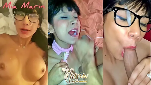 Compilation of cumshots on my face Video klip panas