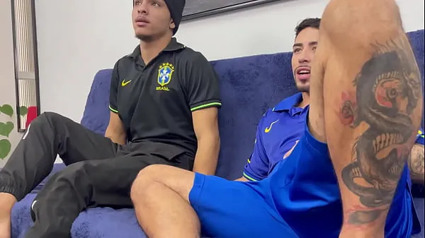 Καυτά My friend breastfed me so I could calm down with the Brazil game βίντεο κλιπ