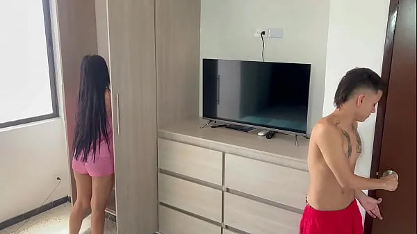 Hot My beautiful stepsister looks for clothes in the closet and I take the opportunity to eat that delicious ass clips Videos