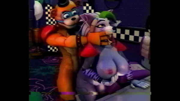 Hot Roxxane wolf Fnaf 3D animation clips Videos