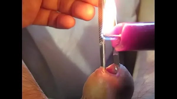 Hot Urethra in hot purple wax clips Videos